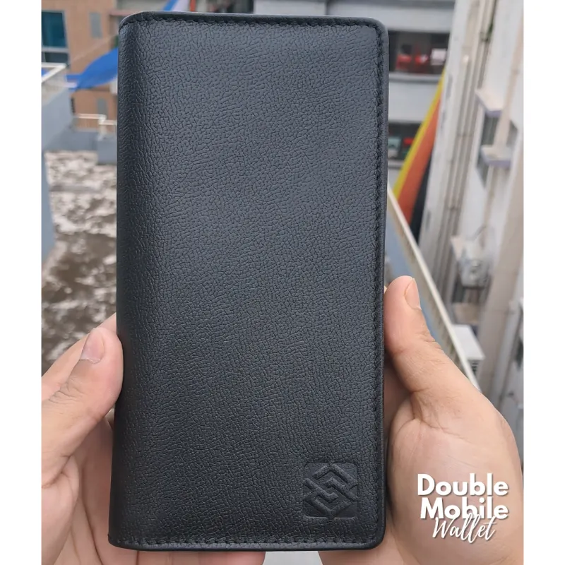 Double Mobile Wallet Black (Repaired) v1