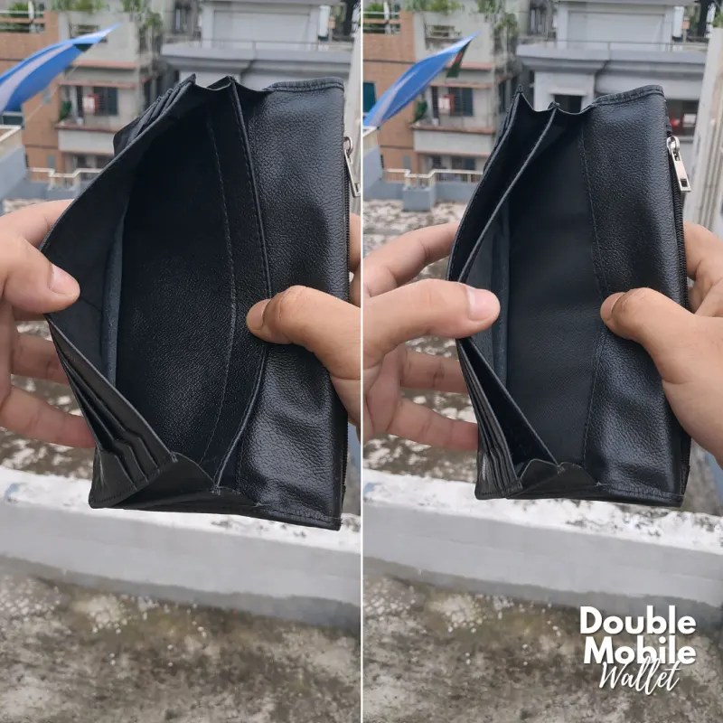 Double Mobile Wallet Black (Repaired) v1